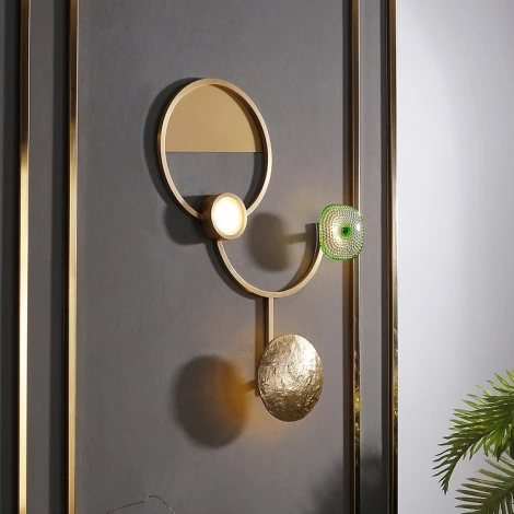 Настенный светильник (бра) Shield C ImperiumLoft Shield01 (158397-26) (LED, 220V)