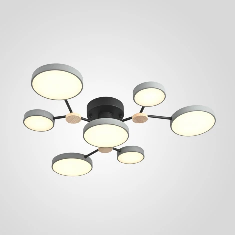 Потолочная люстра с пультом на штанге LED Lu Carte LC-11-1717