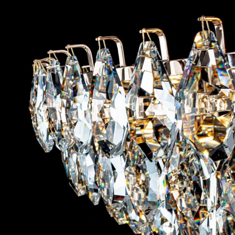 Подвесная люстра хрустальная Modelux ML.2363.30 GD