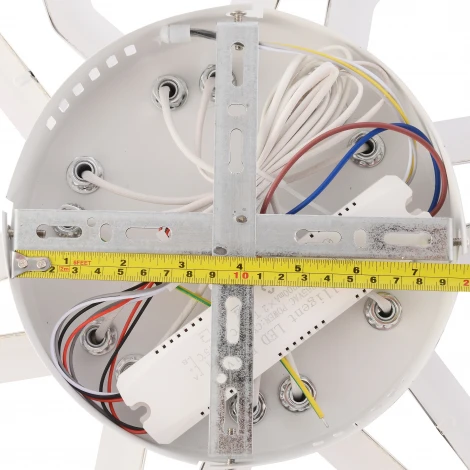 Потолочная люстра светодиодная с пультом ДУ 144W, белый, LED Natali Kovaltseva 8144 LED LAMPS 81443