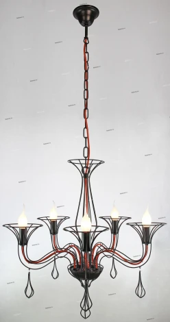 Подвесная люстра Arte Lamp Artefact A3225LM-5BK