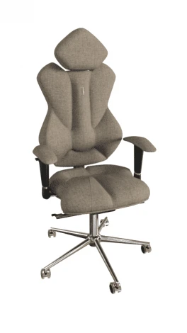 Кресло Royal Kulik System Бежевая кожа