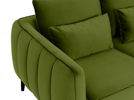 Диван Amsterdam двухместный ОГОГО 342688 (зеленый)
