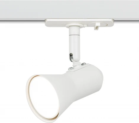 Трековый светильник однофазный ЭРА TR37-GU10 WH (220V)