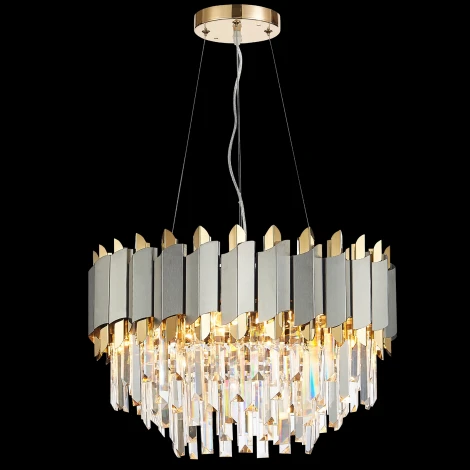 Подвесная люстра Natali Kovaltseva Queen Ii 81450/8C GOLD