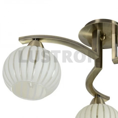 Потолочная люстра IDLamp Deborah 863/3PF-Oldbronze