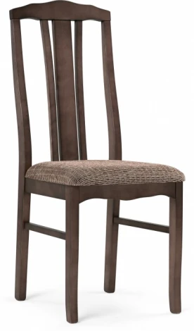 Обеденный стул Woodville Исаро орех / мерц белый арт.601117