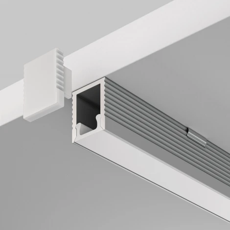 Алюминиевый профиль накладной 08x09 Maytoni Led Strip ALM-0809-S-2M