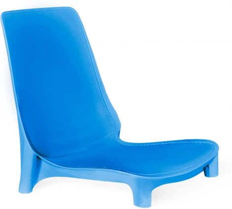 Стул Sheffilton SHT-S75 небесно-синий/хром лак