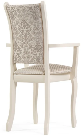 Кресло Woodville Вилмот кремовый / бежевый 527063