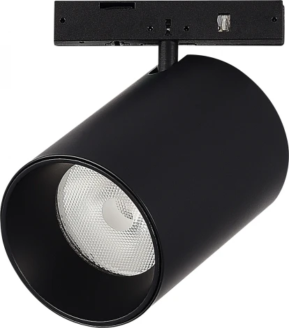 Магнитный трековый светильник ST Luce Super5 ST671.436.09 Черный LED 1*9W 24V (круглые)