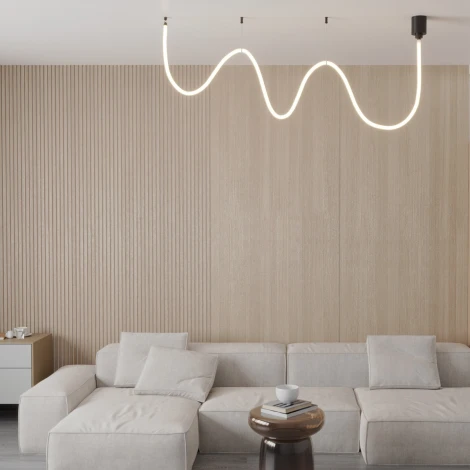 Гибкий неон Novotech Ramo 359331 KONST черный IP20 LED 4000K 38W 220V 3360Лм