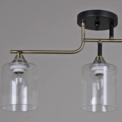 Потолочная люстра на штанге Reluce 02312-0.3-03 AB+BK (220V)