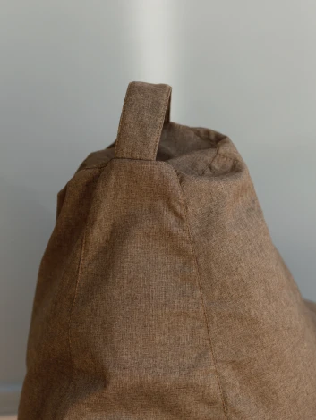 Кресло мешок Dreambag Груша Светло-Коричневая Рогожка (3XL, Классический) 5025841
