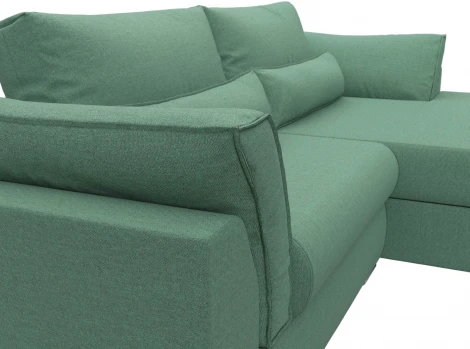 Диван угловой Пекин угол правый Лига Диванов (Рогожка) арт.123513