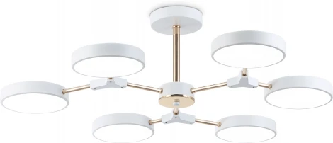 Потолочная люстра светодиодная на штанге с регулировкой цветовой температуры Ambrella COMFORT FL516333 (220V)