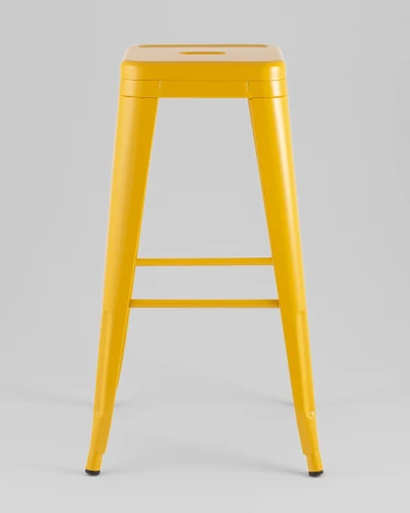 Стул барный TOLIX желтый глянцевый KD Stool Group УТ000042111