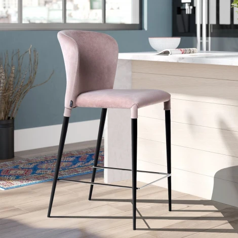 Стул полубарный Albert в шортиках, платиново-серый Top Concept 2001000000821