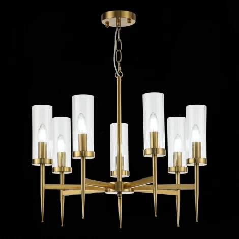 Подвесная люстра ST Luce Acazio SL1159.303.07 (220V, на цепи, факел, IP22)