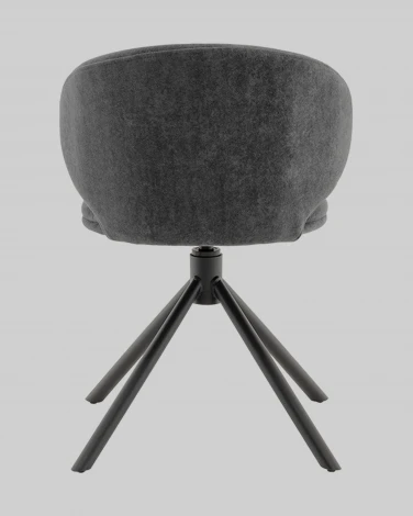 Стул Труфальд велюр темно-серый Stool Group арт.УТ000041567