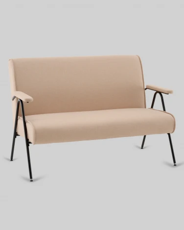 Диван Эндино рогожка бежевый Stool Group арт.УТ000041564