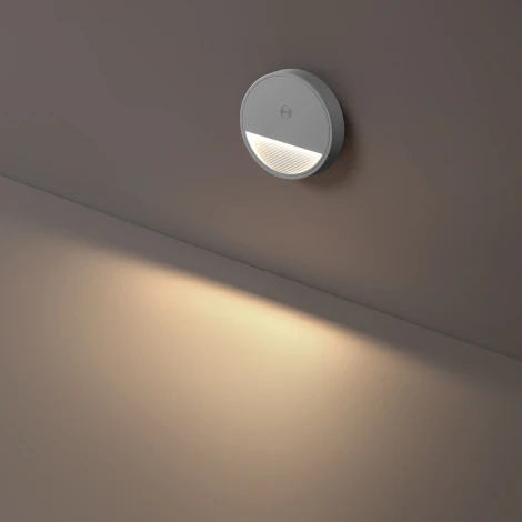 Светильник накладной сенсорный для лестниц Novotech Vespera 359707 белый IP20 LED 0.4W 3000К 1000mAh Li-ion, 5V