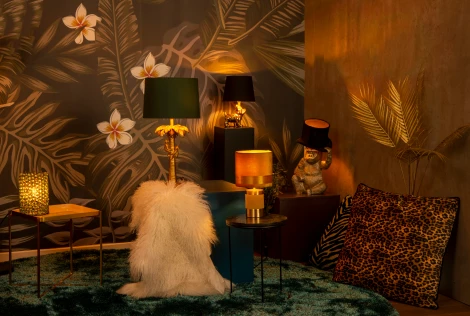 Интерьерная настольная лампа Lucide Extravaganza Sir Winston 13533/81/10