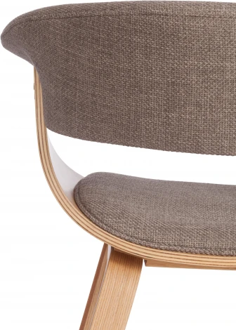 Стул VIMTA (mod.8021) (Дерево,Ткань/Светлое дерево,Бежевый) Tetchair арт.21831