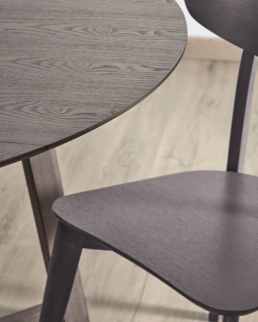 Стол обеденный La Forma (ex Julia Grup) Maryse (Дерево,Ясень,МДФ,Каучук)