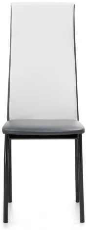 Обеденная группа Woodville Блавир белый полимер / серый полимер / метрополитан грей / черный 517035