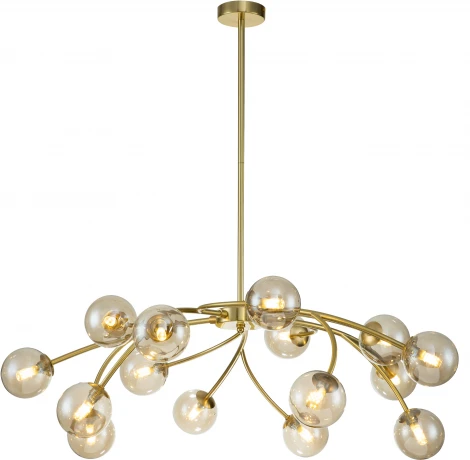 Люстра потолочная на штанге Intero V000226 (11024/15R Gold)