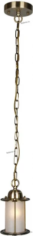 Подвесной светильник Omnilux Ferro OML-50306-01 (220V, на цепи, фонарь)