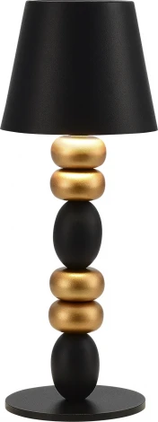 Настольная лампа ST Luce Ease SL1011.414.01 Черный, Золотистый/Черный LED 1*3W (220V, сенсорный выключатель)