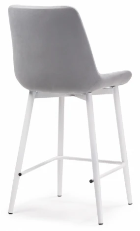 Полубарный стул Notta Алст К светло-серый / белый 502125