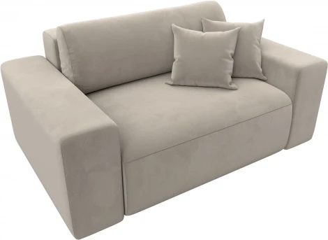 Кресло Лига-036 НПБ (Бежевый/Микровельвет) Лига Диванов арт.121279