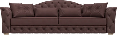 Диван прямой Артис Лига Диванов (Замша) арт.126379