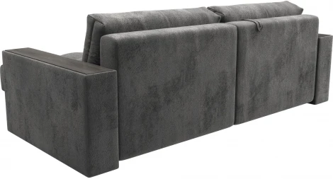 Диван угловой с декором Лига-049 НПБ Лига Диванов (Велюр) арт.128474