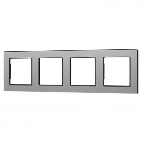 Рамка стеклянная FRM-GLARE-GS-4-GR (Arlight) 043804