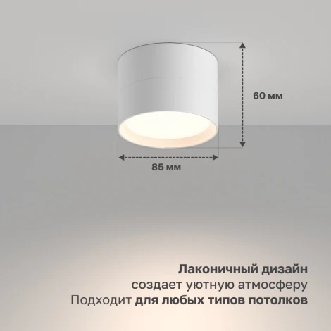 Потолочный светильник Nuvolt Bein LDL-006W
