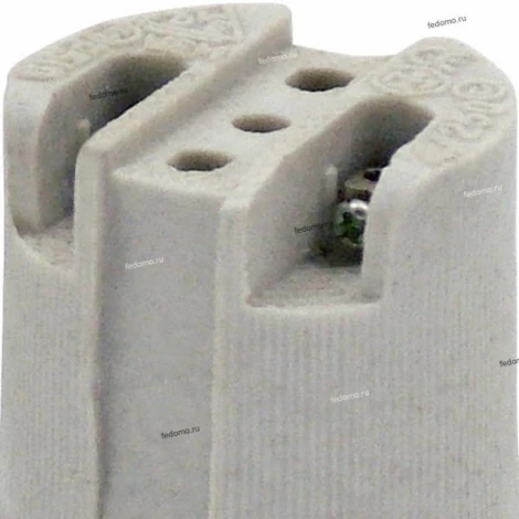 Патрон E27 Horoz, белый