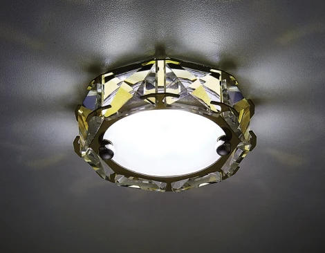 Встраиваемый точечный светильник Ambrella Декоративные Led S40 G/W 4W 4200K