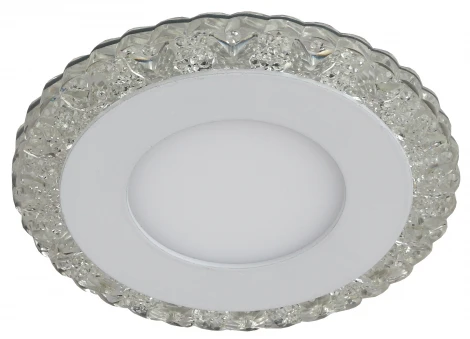 Встраиваемый точечный светильник Эра DK LED 14 SL/WH (220V, круглые)