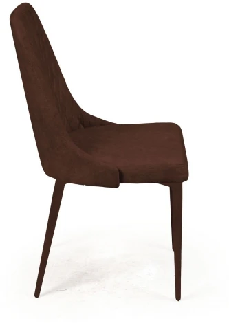 Стул CONNOR LUXE, бархат коричневый 12/конус Top Concept 78283