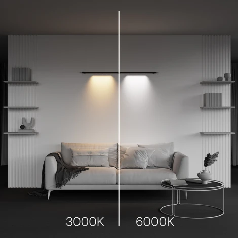 Трековый светильник Downlight 12W 48V Maytoni Points C101CL-L500-12W3-6K-B (LED)