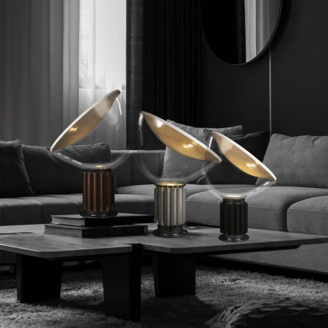 Настольная лампа Loft It Taccia 10294/S Black (220V, выключатель)