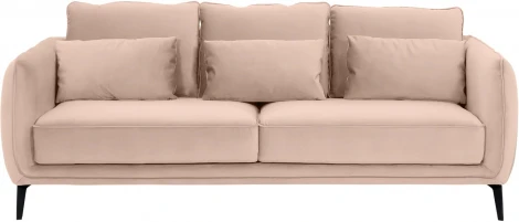 Диван Amsterdam трехместный ОГОГО (арт.701171), (Ткань/Бежевый)