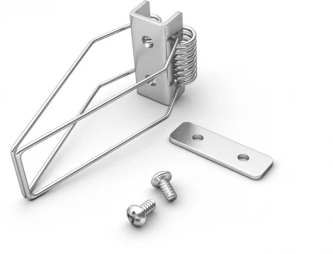 Пружинный держатель SL-LINIA49-F BLACK (Металл) 030511 Arlight