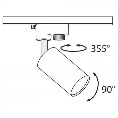 Трековый светильник Maytoni Track lamps TR002-1-GU10-W
