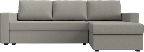 Диван угловой Траумберг Лайт правый угол (Бежевый/Рогожка) Лига Диванов арт.121137