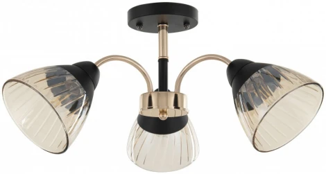 Потолочная люстра на штанге Arte Milano Napoli 320119/3 FG+BK (220V)